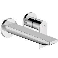 Hansgrohe Rebris E Wall Mounted Single Lever Basin Mixer (Chrome)