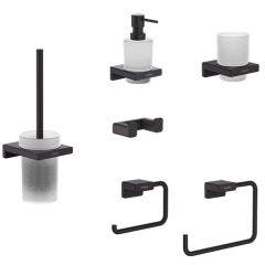 Hansgrohe AddStoris Master Bathroom Pack (Matt Black)