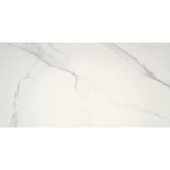 Lumiere Polished Rectified Porcelain 60x120cm Floor Tile (White)