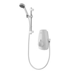 Aquastream Thermostatic Power Shower (White)