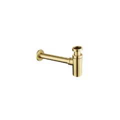 Just Taps Vos Euro Bottle Trap (Brushed Brass)