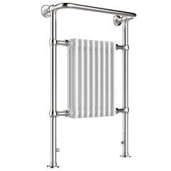 Just Taps Grosvenor 963x673mm Radiator (Chrome and White)