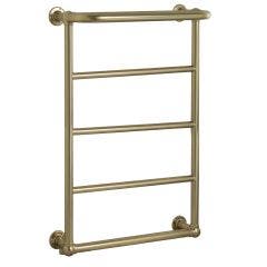 Just Taps Grosvenor 1193x600mm Wall Mounted Radiator (Brushed Brass)